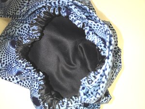 SELIMA- Bonnet satin / Turban WAX